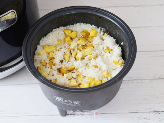 煎鸡胸栗子饭的做法步骤：17