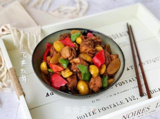 板栗烧鸡的做法步骤：9