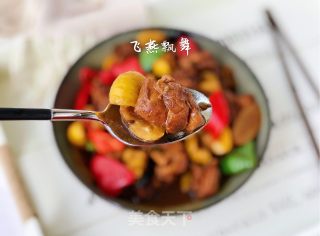 板栗烧鸡的做法步骤：10