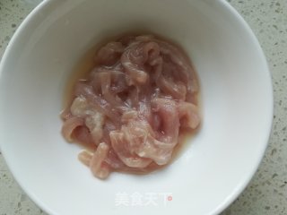 肉丝煸苦瓜的做法步骤：2