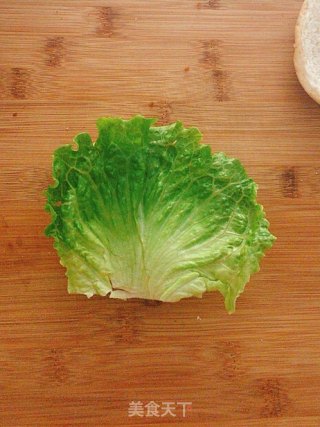 懒人火腿鸡蛋汉堡的做法步骤：4