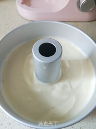 八寸戚风烤蛋糕的做法步骤：14