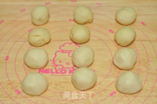 蜜豆开口酥的做法步骤：3
