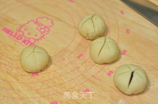 蜜豆开口酥的做法步骤：7
