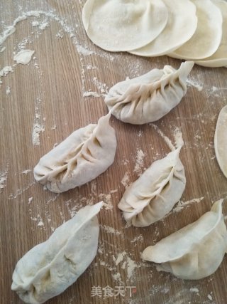 韭菜虾仁鸡蛋蒸饺的做法步骤：4
