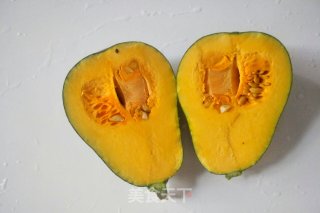 红枣糯米蒸南瓜的做法步骤：2