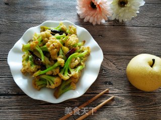 干煸菜花的做法步骤：7