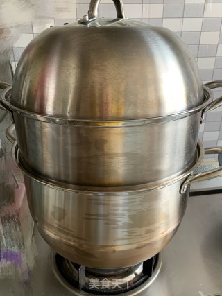 松茸菌菇糯米蒸排骨的做法步骤：11