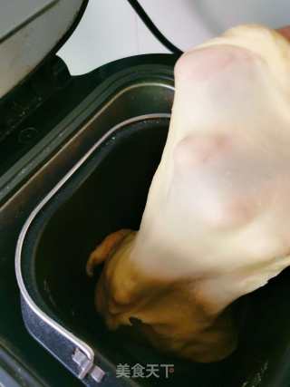 葱香肉松面包卷的做法步骤：5
