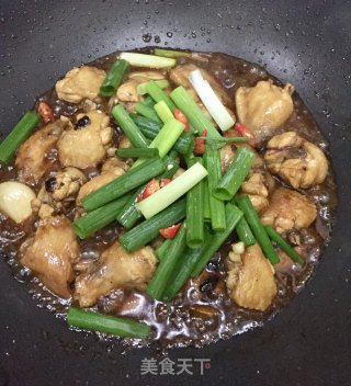 干葱豆豉鸡的做法步骤：7