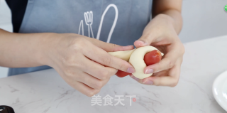早餐首选—香肠面包的做法步骤：5