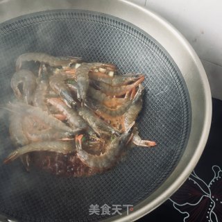 梅豆炒大虾的做法步骤：13