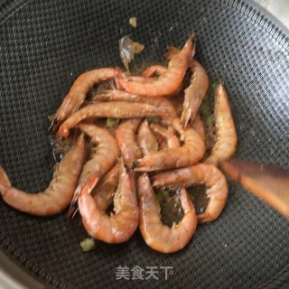 梅豆炒大虾的做法步骤：14