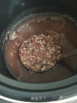 三色糙米粥的做法步骤：5