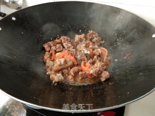 番茄焖排骨的做法步骤：6