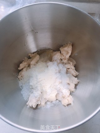 中种蜜豆吐司的做法步骤：2