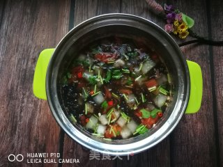 蕃茄紫菜冬瓜汤的做法步骤：7