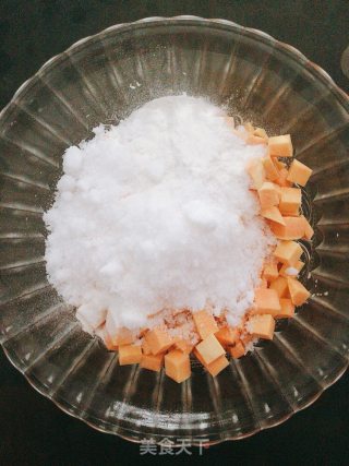红薯饼的做法步骤：2