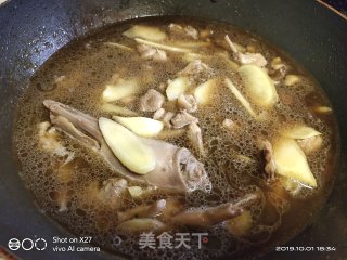 黑啤酒嫩姜炖嫩鸭的做法步骤：5