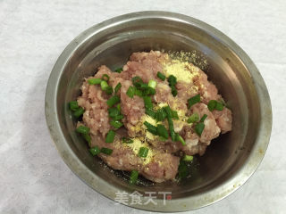 青椒酿肉的做法步骤：3