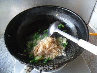圆白菜炒豆腐干的做法步骤：6