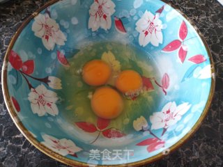 家常，炒蛋的做法步骤：1
