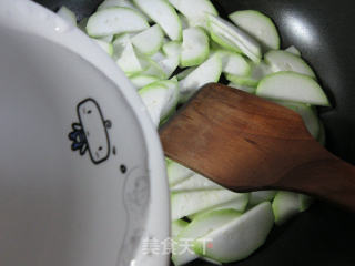 鱼豆腐炒夜开花的做法步骤：6