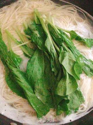 茄汁肉片汤面的做法步骤：7