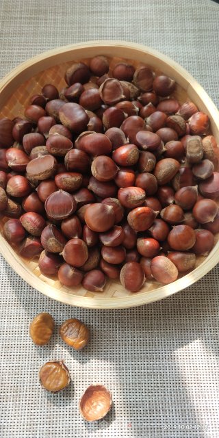 无油无糖版栗子的做法步骤：5