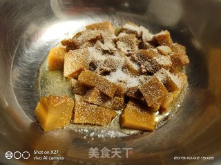 蔓越莓南瓜发糕的做法步骤：2