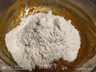 蔓越莓南瓜发糕的做法步骤：3
