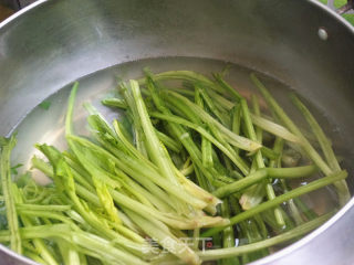 虾仁炒菠菜的做法步骤：4