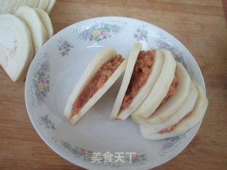 蒸茄夹的做法步骤：4
