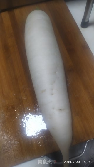 牛肉炒白萝卜的做法步骤：2