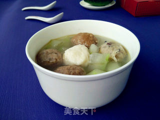 杂丸冬瓜汤的做法步骤：8