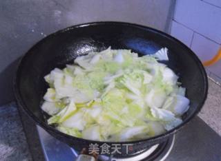 香菇白菜片的做法步骤：4