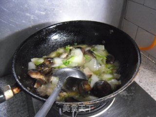 香菇白菜片的做法步骤：10