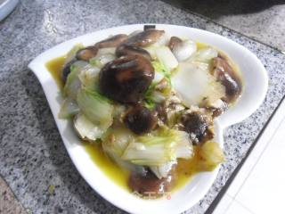 香菇白菜片的做法步骤：12