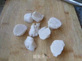 鱼丸烧白菜的做法步骤：3