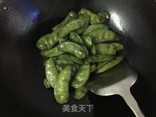 红烧扁豆的做法步骤：3