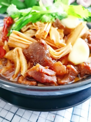 腐竹烧牛腩的做法步骤：13