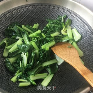 清炒塔菜的做法步骤：7