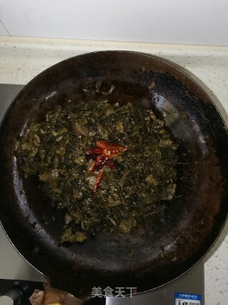 辣炒腌酸菜的做法步骤：5