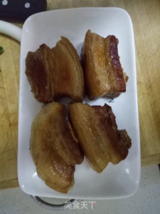 茶熏五花肉的做法步骤：9