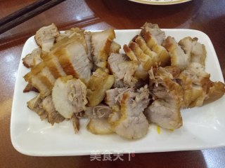 茶熏五花肉的做法步骤：11