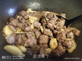 嫩姜炖牛腩的做法步骤：3