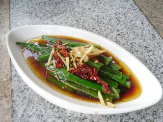 白灼秋葵的做法步骤：13