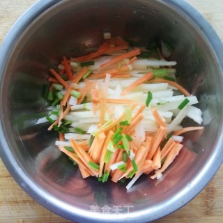 土豆丝煎饼的做法步骤：2