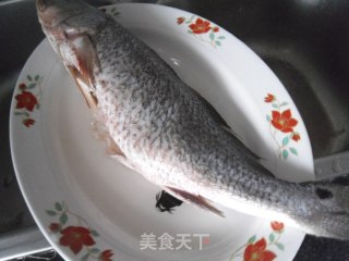 葱烧百花鱼的做法步骤：2