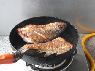 葱烧百花鱼的做法步骤：5